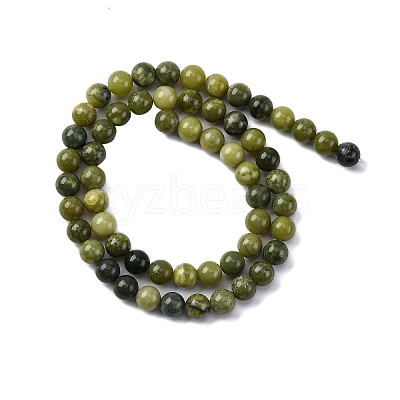 Natural Canada Jade Beads Strands G-NH0029-02C-1