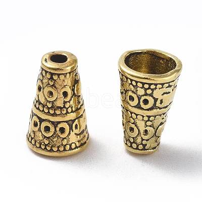 Tibetan Style Bead Cone X-GLF0806Y-NF-1