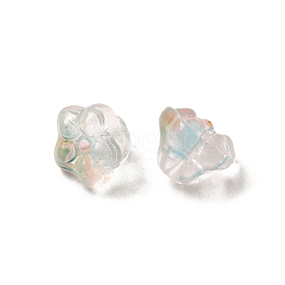 Transparent Glass Beads GLAA-D304-01G-1