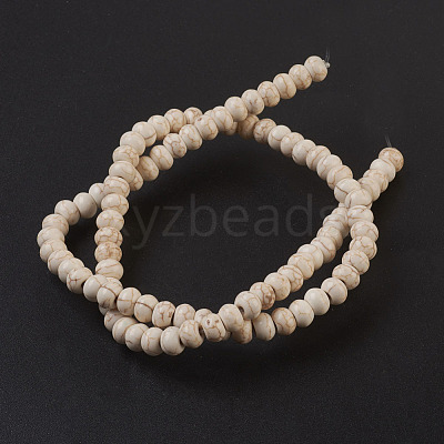 Synthetic Turquoise Beads Strands TURQ-G109-6x4mm-07-1