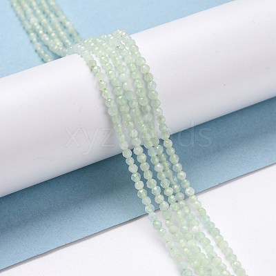 Natural Green Beryl Beads Strands G-D463-03-1
