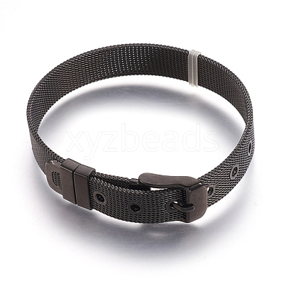 304 Stainless Steel Watch Bands WACH-P015-02B-1