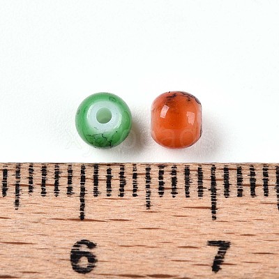 Baking Paint Glass Beads X1-DGLA-S115-4mm-MS-1