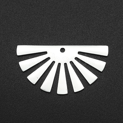 Tarnish Resistant 201 Stainless Steel Pendants STAS-R111-LA109-1