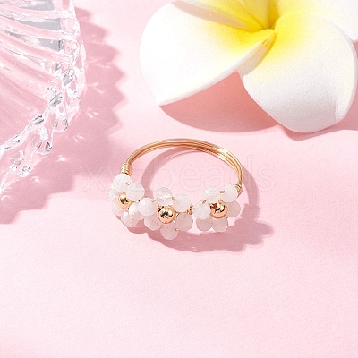 Natural Moonstone Finger Rings RJEW-TA00198-03-1