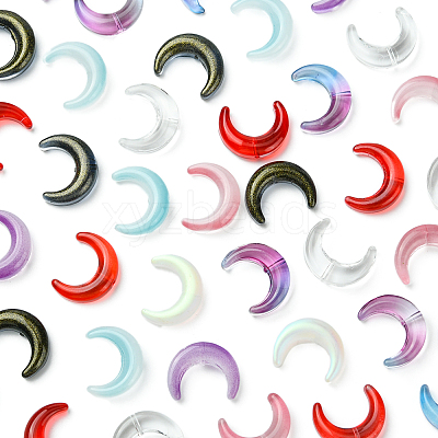 20Pcs Gradient Color Handmade Lampwork Beads LAMP-FS0001-18H-1