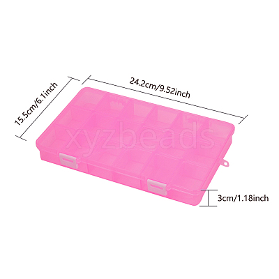 Plastic Bead Storage Containers CON-WH0026-02A-1