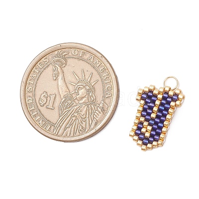 Handmade MIYUKI Seed Beads PALLOY-MZ00867-25-1
