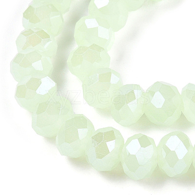 Electroplate Glass Beads Strands EGLA-A044-J2mm-A01-1