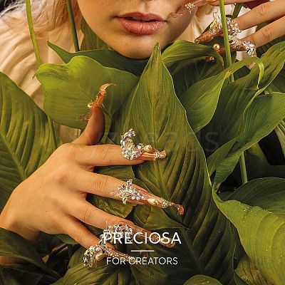 Preciosa® Crystal Hotfix Flatback Stones Y-PRC-HSS12-50010-1