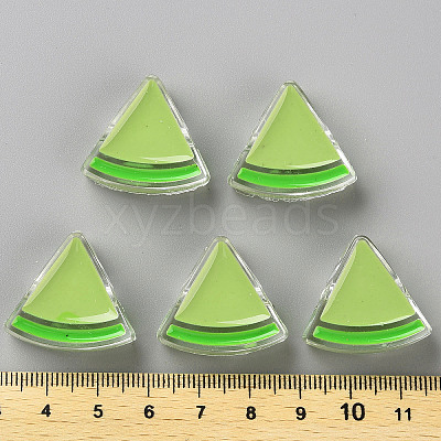 Transparent Enamel Acrylic Beads LS-TACR-S155-001D-1