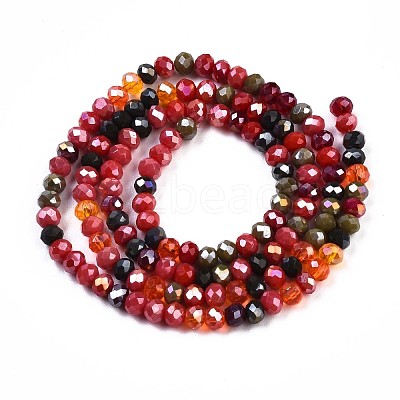 Glass Beads Strands GLAA-T006-16A-1