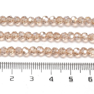 Transparent Glass Beads EGLA-A035-T4mm-B22-1
