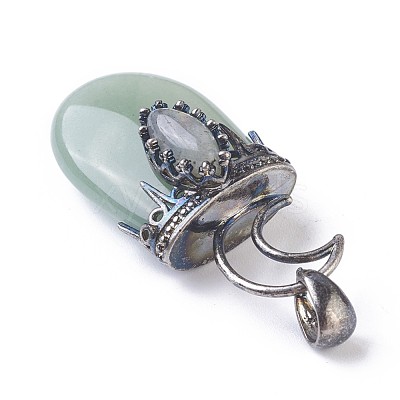 Natural Mixed Stone Pendants G-F639-09-1