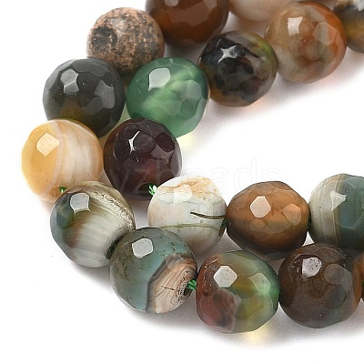 Natural Agate Beads Strands X-G-C082-A01-52-1