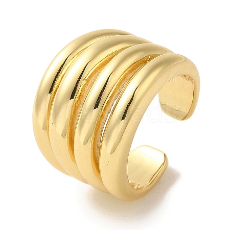 Rack Plating Brass Cuff Rings RJEW-H228-16G-01-1