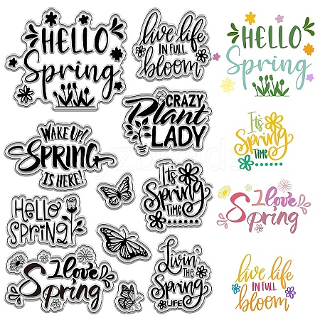 Custom PVC Plastic Clear Stamps DIY-WH0439-0117-1