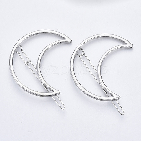 Alloy Hollow Geometric Hair Pin PHAR-N005-013P-1