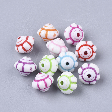 Craft Style Acrylic Beads MACR-S299-027-1