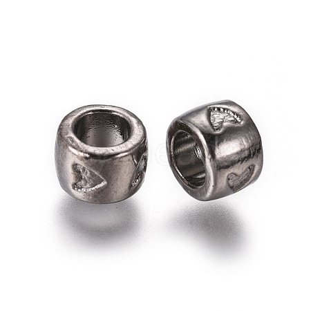 Metal Alloy European Beads X-BLF8275Y-1