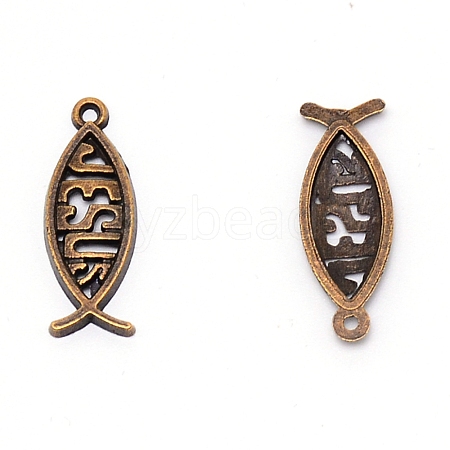 Alloy Pendants PALLOY-WH0087-23B-1