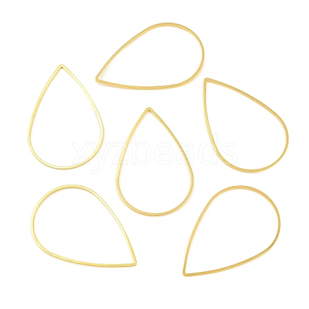 Brass Links X-EC03125x38mm-G-1