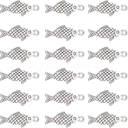 100Pcs Tibetan Style Alloy Pendants TIBE-SC0009-31-1