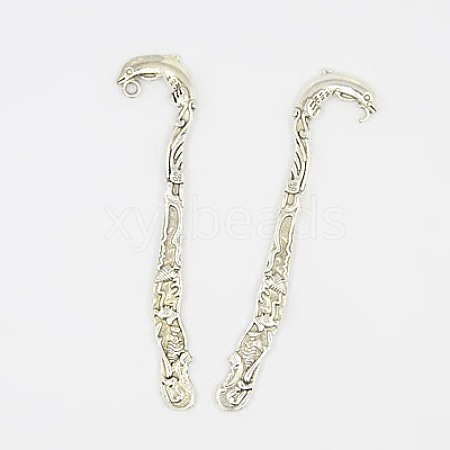 Zinc Alloy Bookmarks PALLOY-16-AS-LF-1