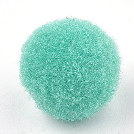 DIY Doll Craft Pom Pom Polyester Pom Pom Balls AJEW-Q137-25mm-05-1