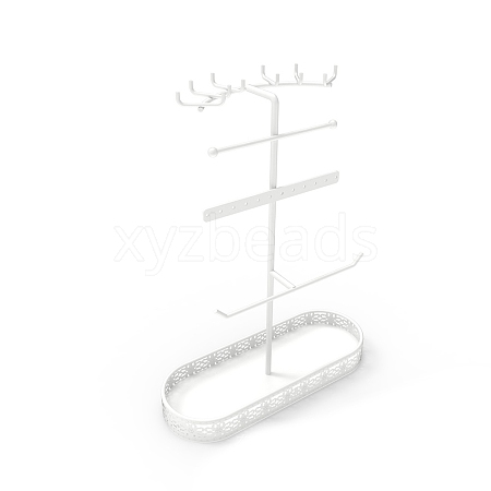 Iron Earrings Storage Rack PW-WG822C6-01-1