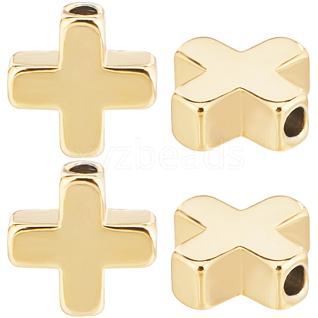 CREATCABIN 60Pcs Brass Beads KK-CN0002-96G-1