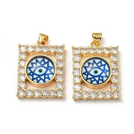 Real 18K Gold Plated Brass Pendants KK-L209-006G-01-1