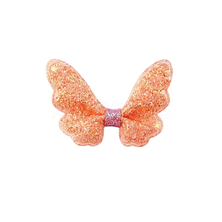 Glitter Butterfly Bowknot Alligator Hair Clips PW-WGD7FA4-25-1