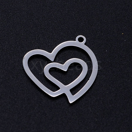 Non-Tarnish 201 Stainless Steel Pendants STAS-Q201-JN325-1-1