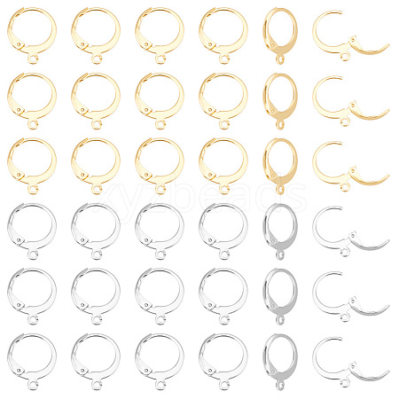 Unicraftale 304 Stainless Steel Leverback Earring Findings STAS-UN0001-44-1