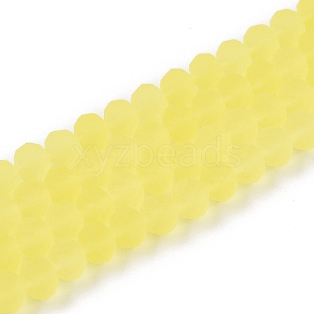 Transparent Glass Beads Strands X-EGLA-A044-T8mm-MD29-1