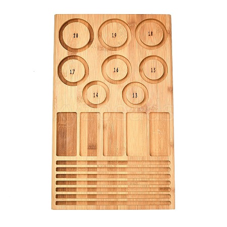 Wooden Bead Design Boards ODIS-H020-01-1