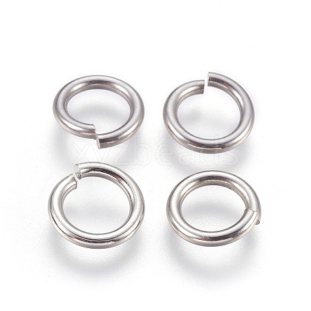 Tarnish Resistant 304 Stainless Steel Saw Cut Open Jump Rings STAS-P212-25P-25-1