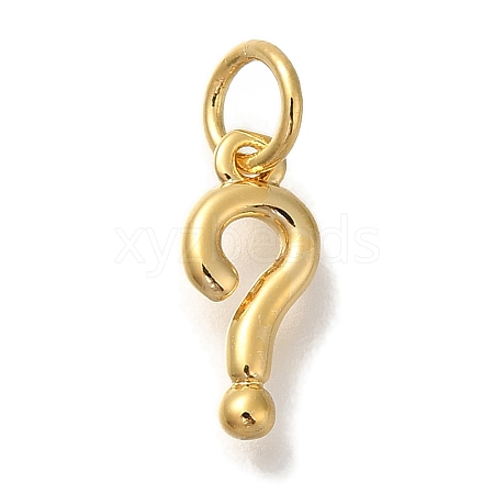 Rack Plating Brass Pendants KK-I720-26G-1