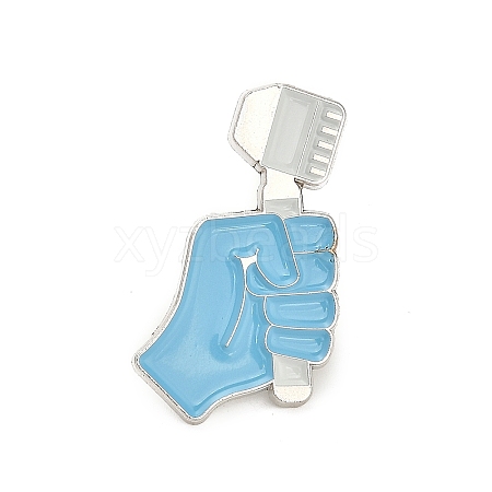 Fist with Hand Saw
Enamel Pins JEWB-R050-02P-01-1