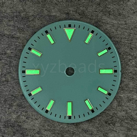 Luminous Glow in the Dark Brass Clock Face Dial CLOC-PW0001-01A-1