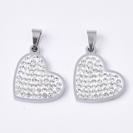 201 Stainless Steel Pendants STAS-N089-97P-1