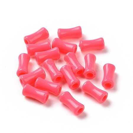 Opaque Acrylic Beads OACR-E015-01D-1