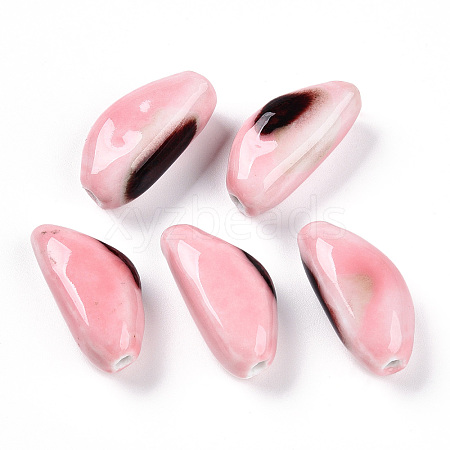 Handmade Porcelain Beads PORC-N008-08B-1