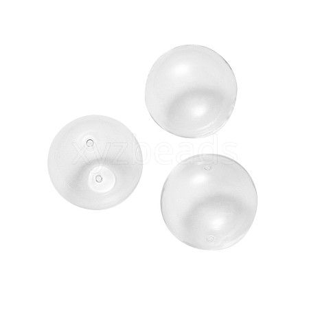 Handmade Two Holes Blown Glass Globe Beads BLOW-TA0001-01B-1