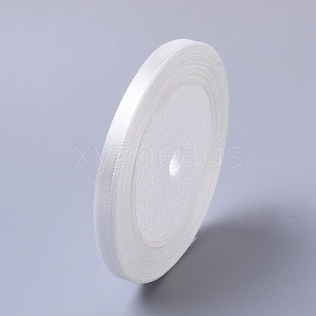 1/4 inch(7mm) White Satin Ribbon Wedding Sewing DIY X-RC012-42-1