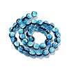 Handmade Silver Foil Glass Beads LAMP-A001-G03-10mm-4