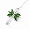 Crystal Fairy Beaded Wall Hanging Decoration Pendant Decoration HJEW-G019-02F-3