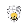 Bees with Word Enamel Pins PW-WGC342D-04-1