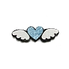 Heart Wing Sew on Fluffy Ornament Accessories PW-WG46272-01-1